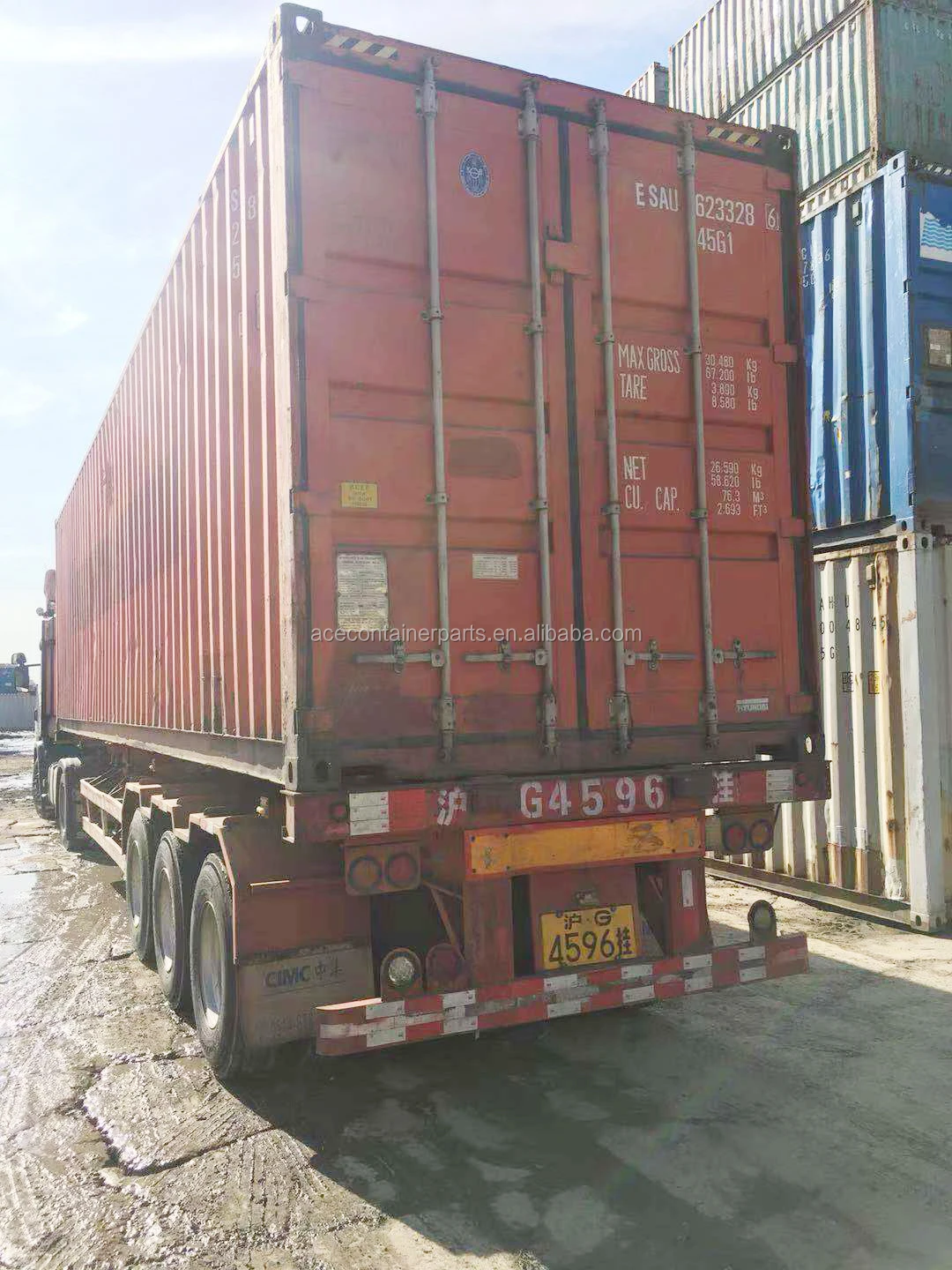 Used 40 Ft Shipping Container 40hq Used Shipping Container Buy Used