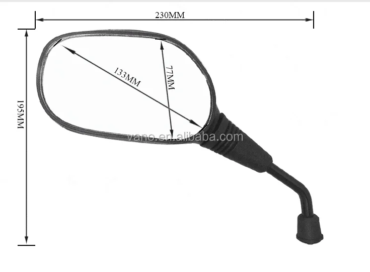 Good quality M10 CBF125 Stunner motorcycle side mirror