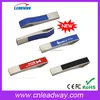 easy take orginal chip embossed logo leather usb drive with keyring bulk cheap