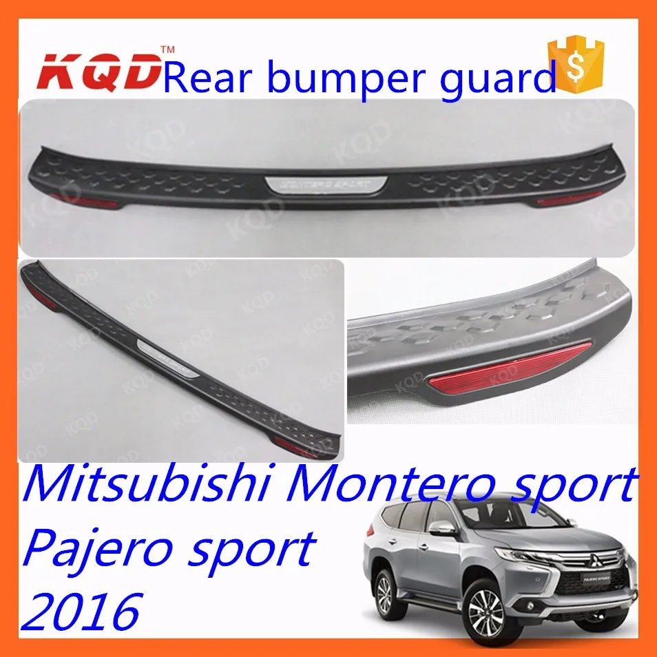 Rear Bumper Guard Plastic Rear Bumper Foot Plate For 2016 Pajero Sport