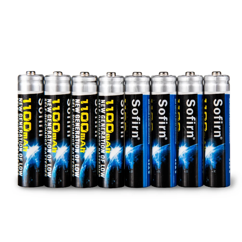 High Quality 1.2v 1100mah Rechargeable Aaa Batteries 3a Low Self