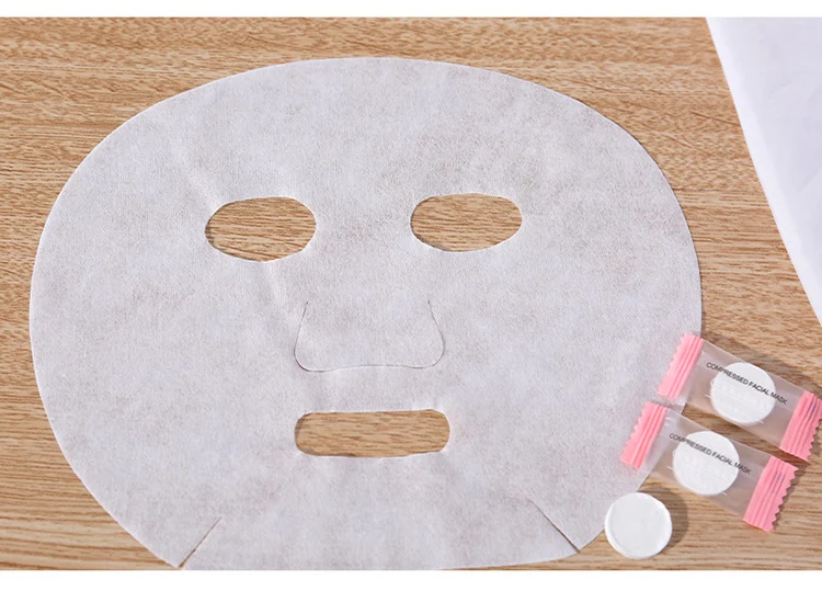 Lameila Compressed Silk Face Mask Sheet 30pcs Disposable Facial Mask