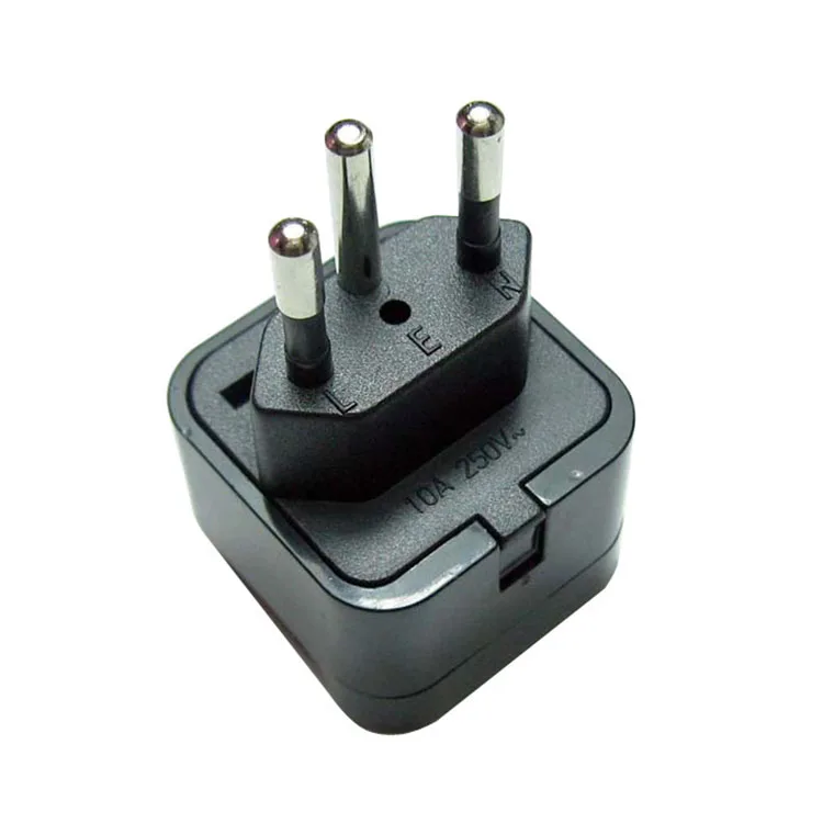 Type J 3 Pin Plug Diamond Swiss Travel Adaptor Adapter For Switzerland Swiss Power Adapter Plug
