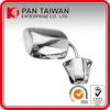 UNIVERSAL TYPE TRUCK & VAN CAR MIRROR, LH/RH, CHROME ABS, FLAT GLASS/CONVEX GLASS, BELOW EYE LEVEL DESIGN