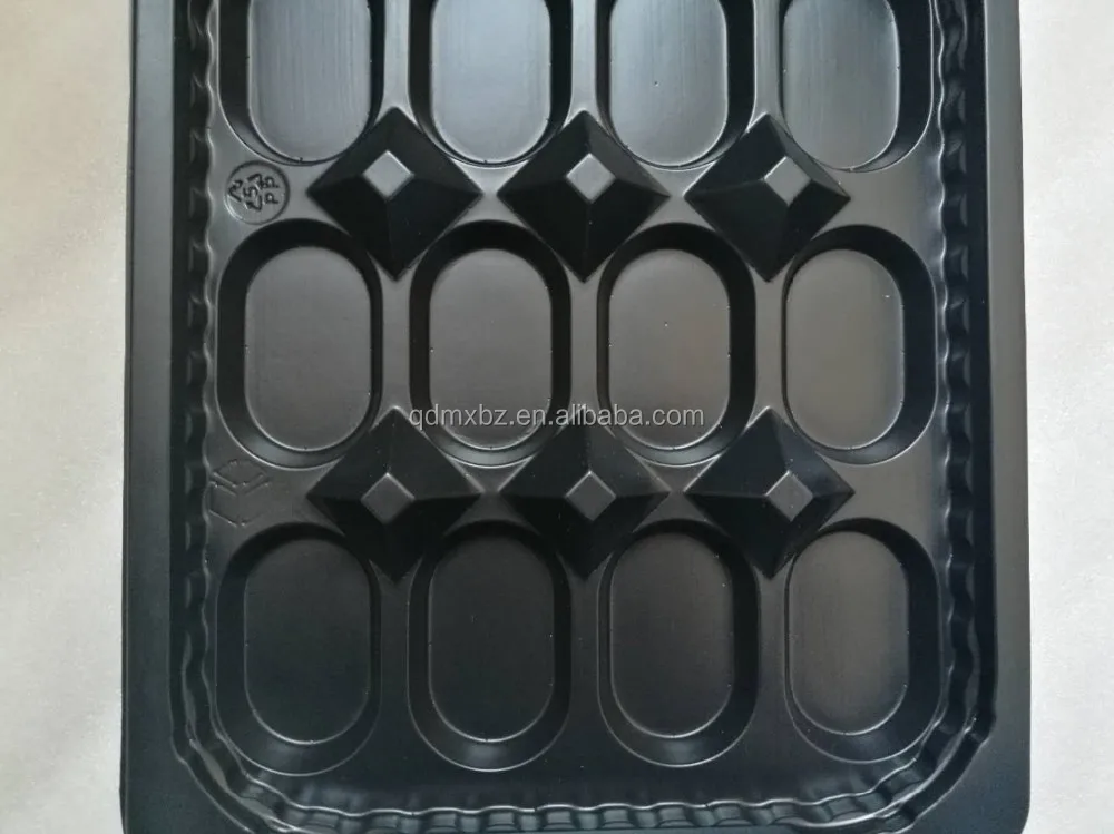Food Grade Disposable Pp Plastic Oyster Tray With Compartments Buy