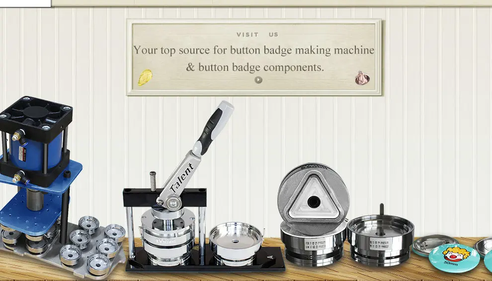 Talent (Tianjin) Electronics Co., Ltd. - Badge Making Machine