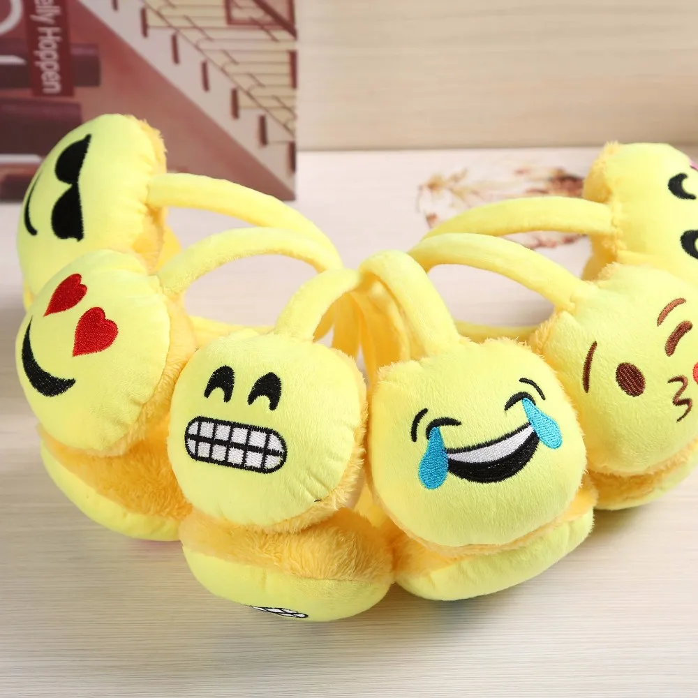 Earmuffs For Kid And Women Emoji Earmuffs Emoji Product Winter Earmuffs