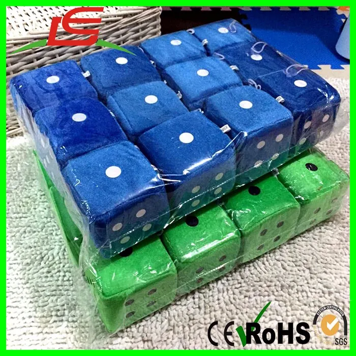 1 Pcs Soft Dice Plush Toy Kids Activity Games Props Creative Party Toy 4 Sizes … 