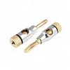 High quality banana plugs for speaker cable
