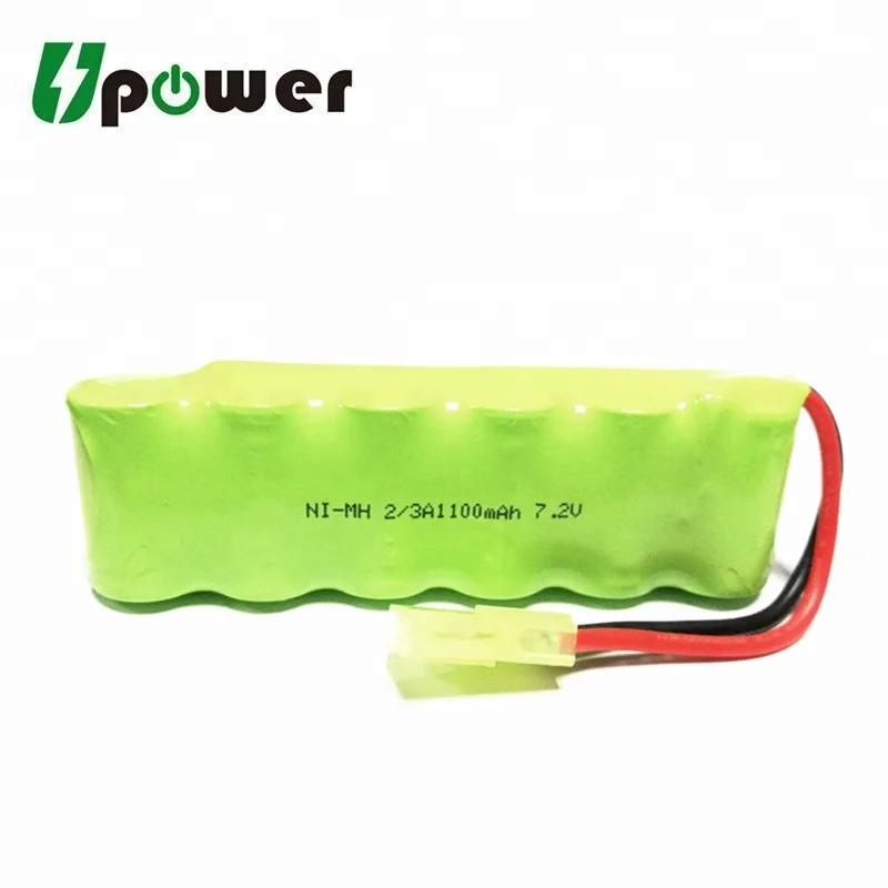 7.2v 1100mah Ni-mh Rechargeable Battery Packs 7.2v 2/3a Nimh Battery ...