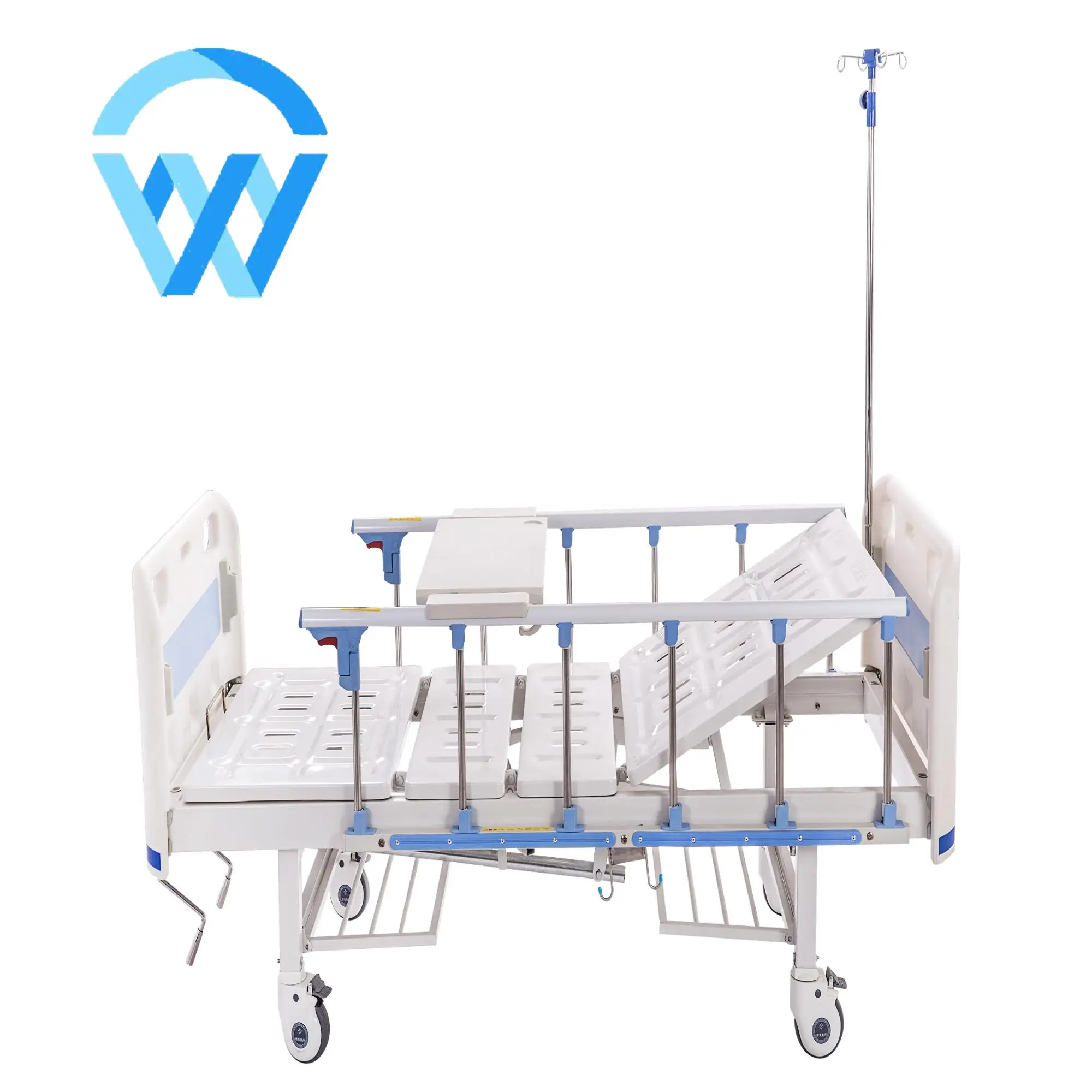 ABS Cheap two functions adjustable hospital beds