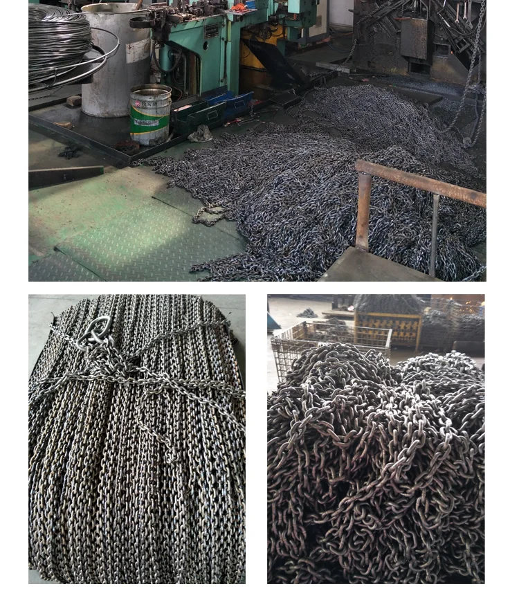 Heavy Duty Black Painted G80 Weight Lifting Chain