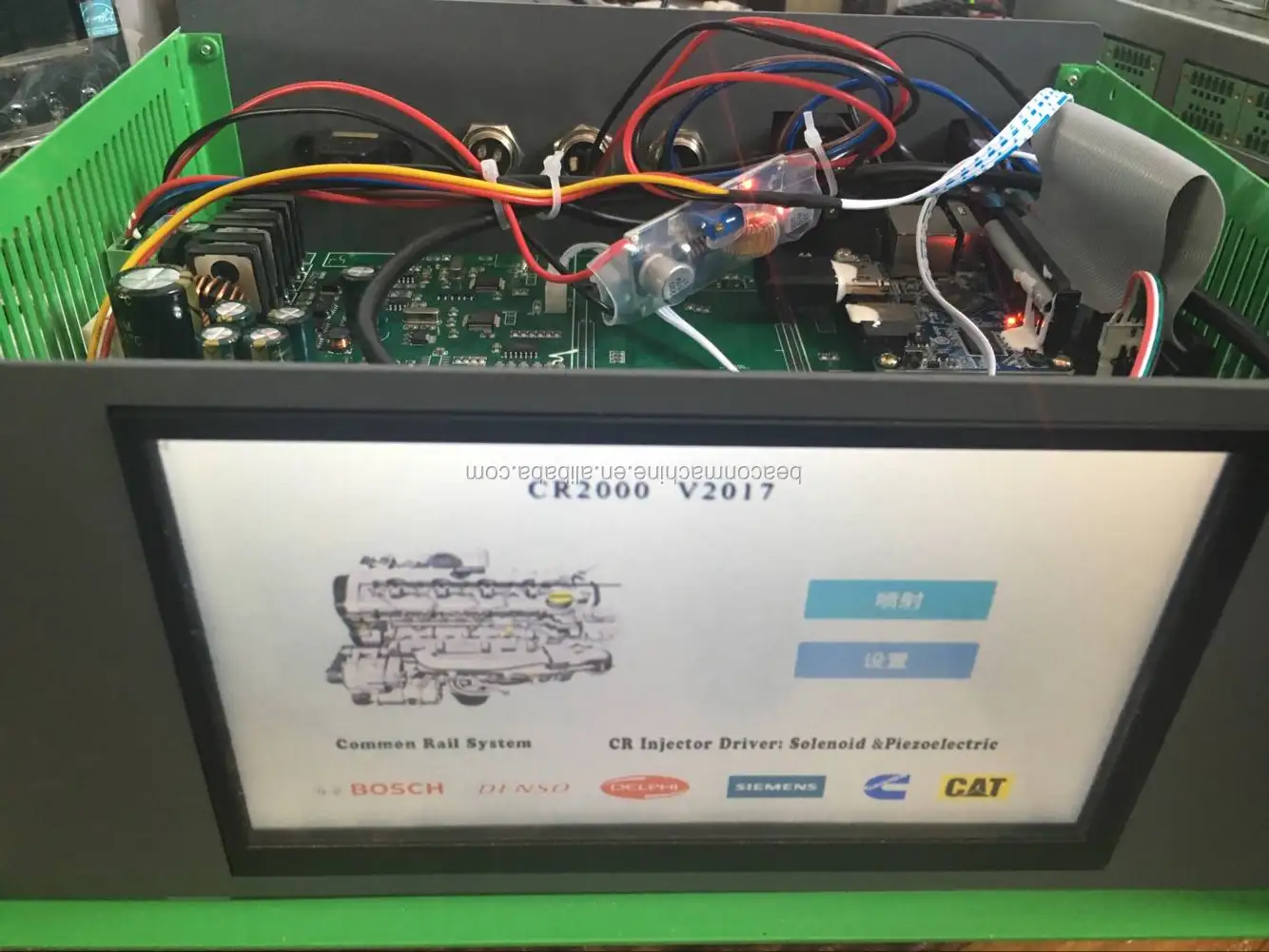 Hot sale CR2000 manual solenoid and piezo common rail injector tester