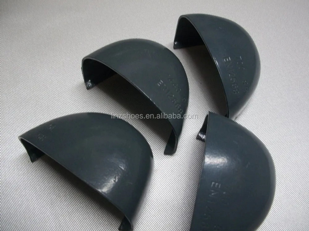 Removable steel toe cap for safety shoes