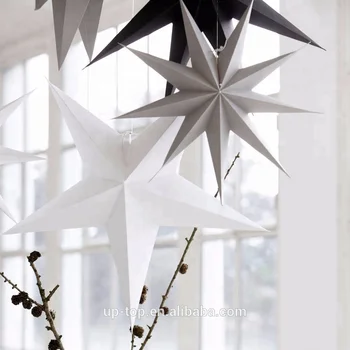 Wholesale Xmas Lanterns Star Paper Lanterns For Christmas