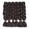 24 Inches Crochet Style Yaki Braid African Box Braids Extensions Jumbo Braiding Hair