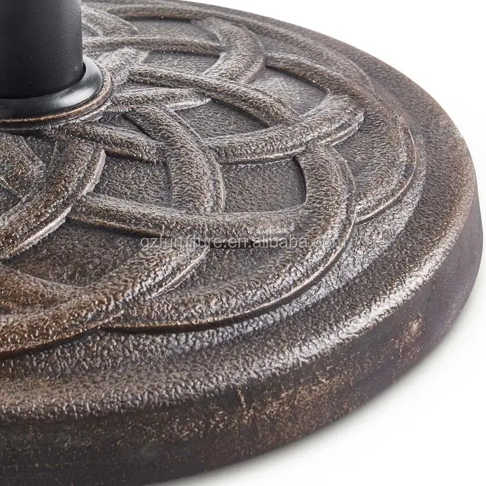 Cast Iron Effect Parasol Base Umbrella Stand Garden Patio Buy Patio