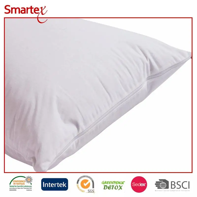 Zippered Waterproof Anti Bed Bug Encasement Vinyl Free Pillow Protector Buy Pillow Protector