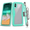 Contrast Color Armor Case Triple Sets PC+TPU Material Shell Phone Case