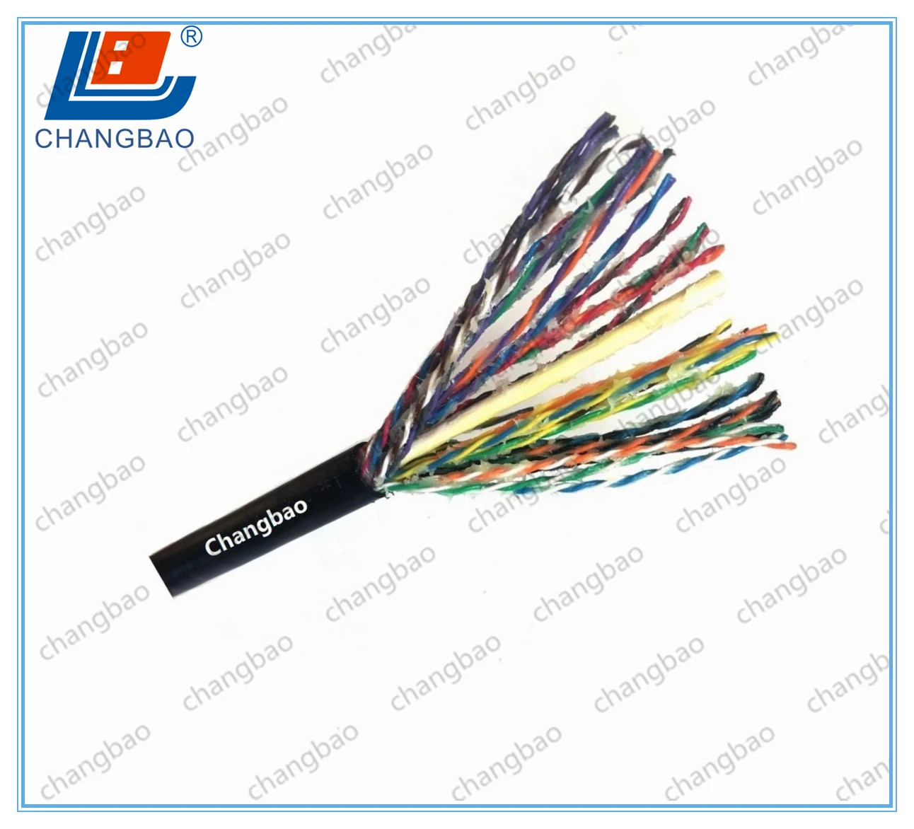 Cat5e Utp 24awg Multipair 10 / 16 / 25 / 50 Pair Solid Stranded Gel Filled Waterproof Outdoor