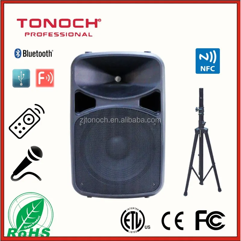 Factory Price With Wheels 12 Inch Active Speaker Box With Bt Buy