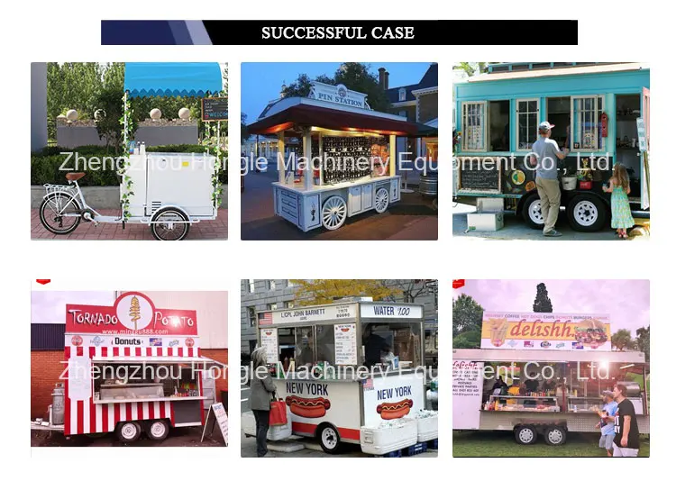 Snack Machines Food Cart Ice Cream Machine Food Truck Mobile Food Truck
