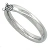 Surgical Steel 3mm Domed Wedding Band Thumb / Toe Ring Comfort-Fit High Polish