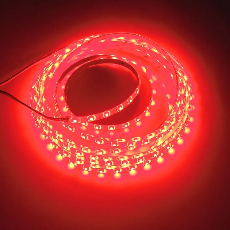 dc24v 60led 红色 led 灯条 5050 660nm red strip