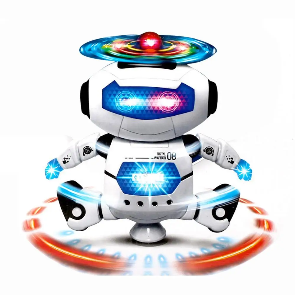 electronic walking dancing robot