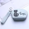 Charm jewelry pu leather cute mini coin purse modelling keychain