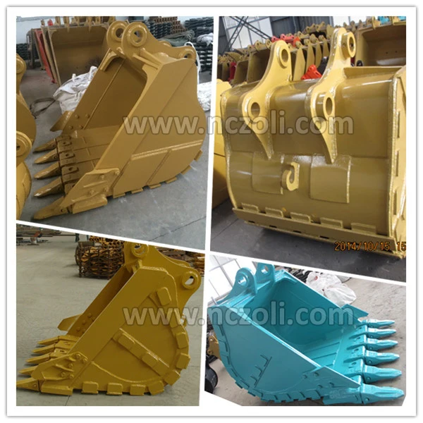 Standard Type Excavator Bucket Volume In 0.27 Cbm Paint Bucket Pc60