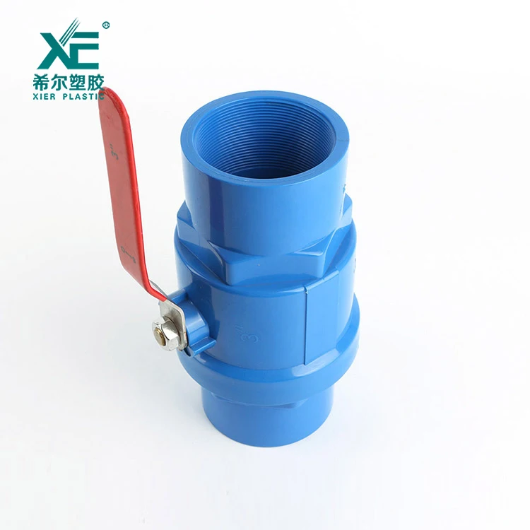 pvc two pieces ball valve