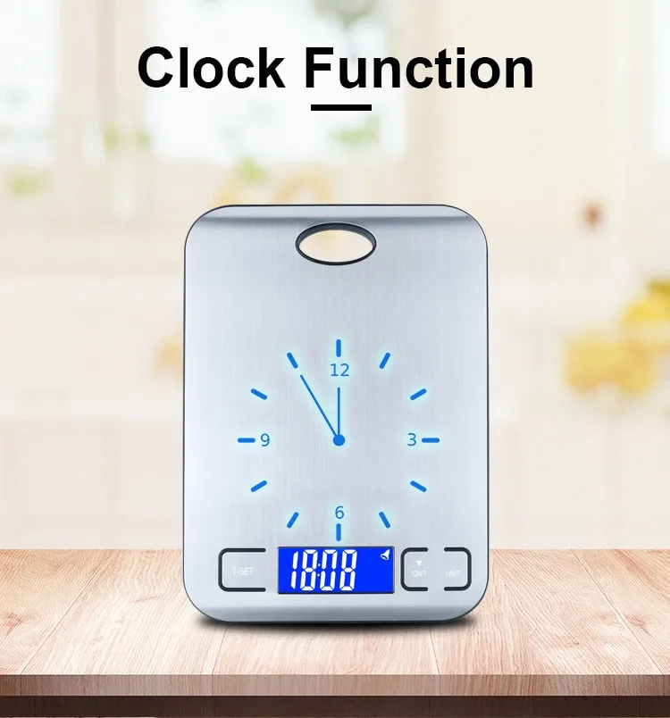 High Quality 5kg Hanging Design Stainless Steel Food Electric Digital