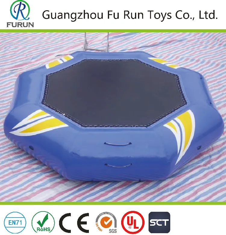 inflatable pool trampoline