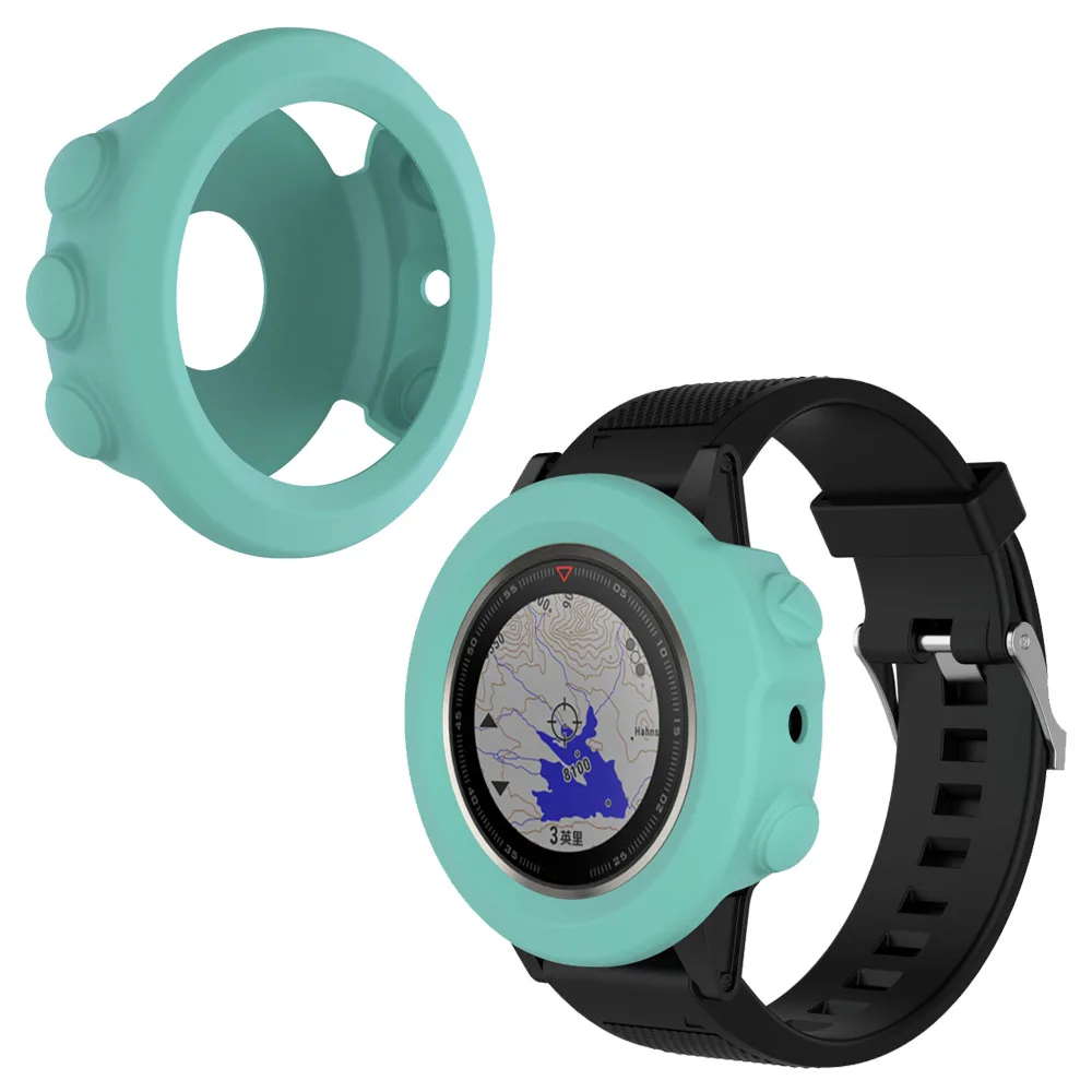 Protective Cases For Garmin Fenix 5 Gps Watch,Durable Silicone Ultra