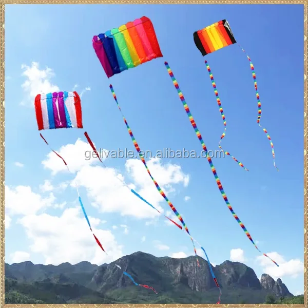 Single Line Easy Flying Rainbow Power Sled Kite Buy Power Sled Kite