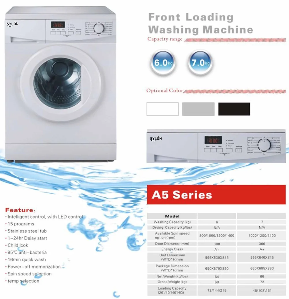 6kg Low Noise And Energy Efficient Washing Machine Buy 6kg Washer