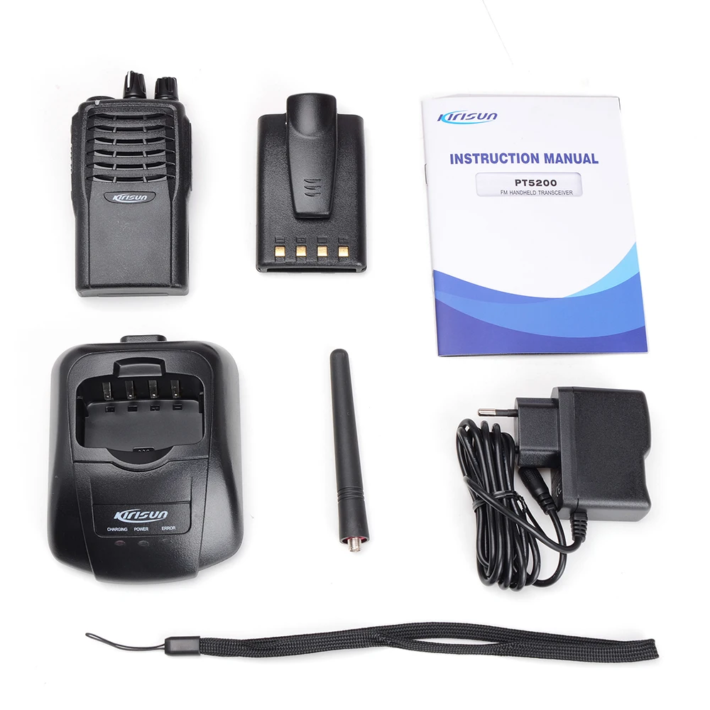 Kirisun Pt-5200 Handheld Two Way Radio Professional Walkie Talkie - Buy ...