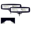 head 12v square led work light 4x4, Flood Light 6 Inch 20W Led Work Light