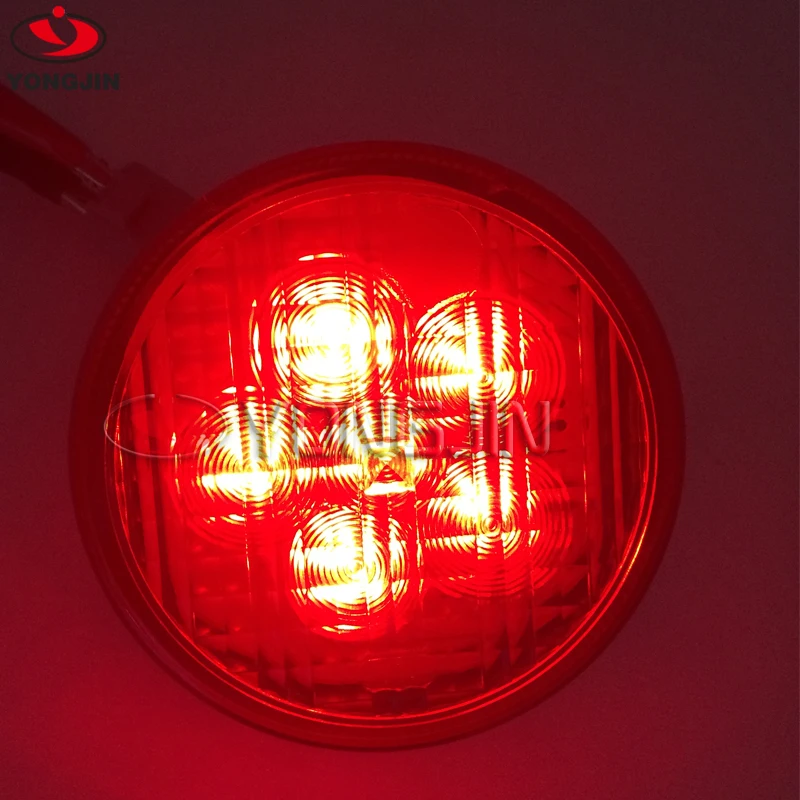 Black /red Led Rear Tail Brake Lights Reverse Lamps For Kawasaki Teryx