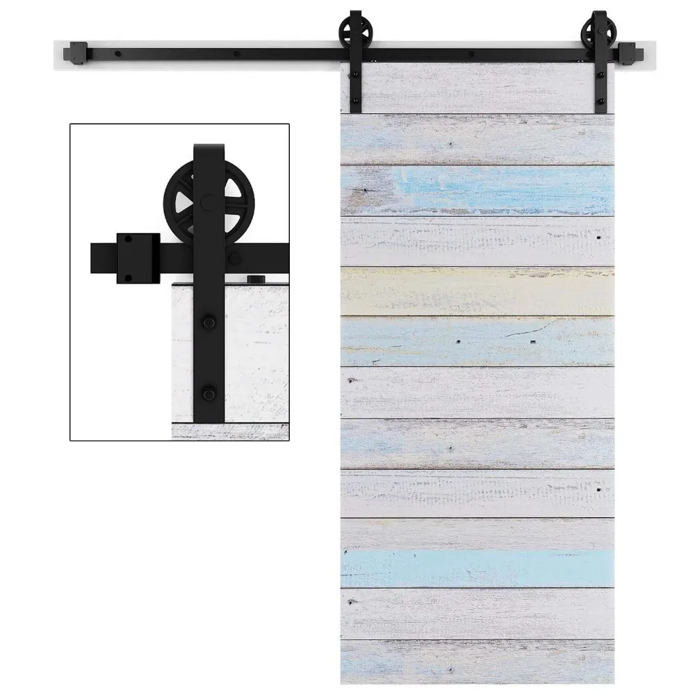 Rhetech Barn Door Modern Luxury Diamond Style Barn Door With Hardware
