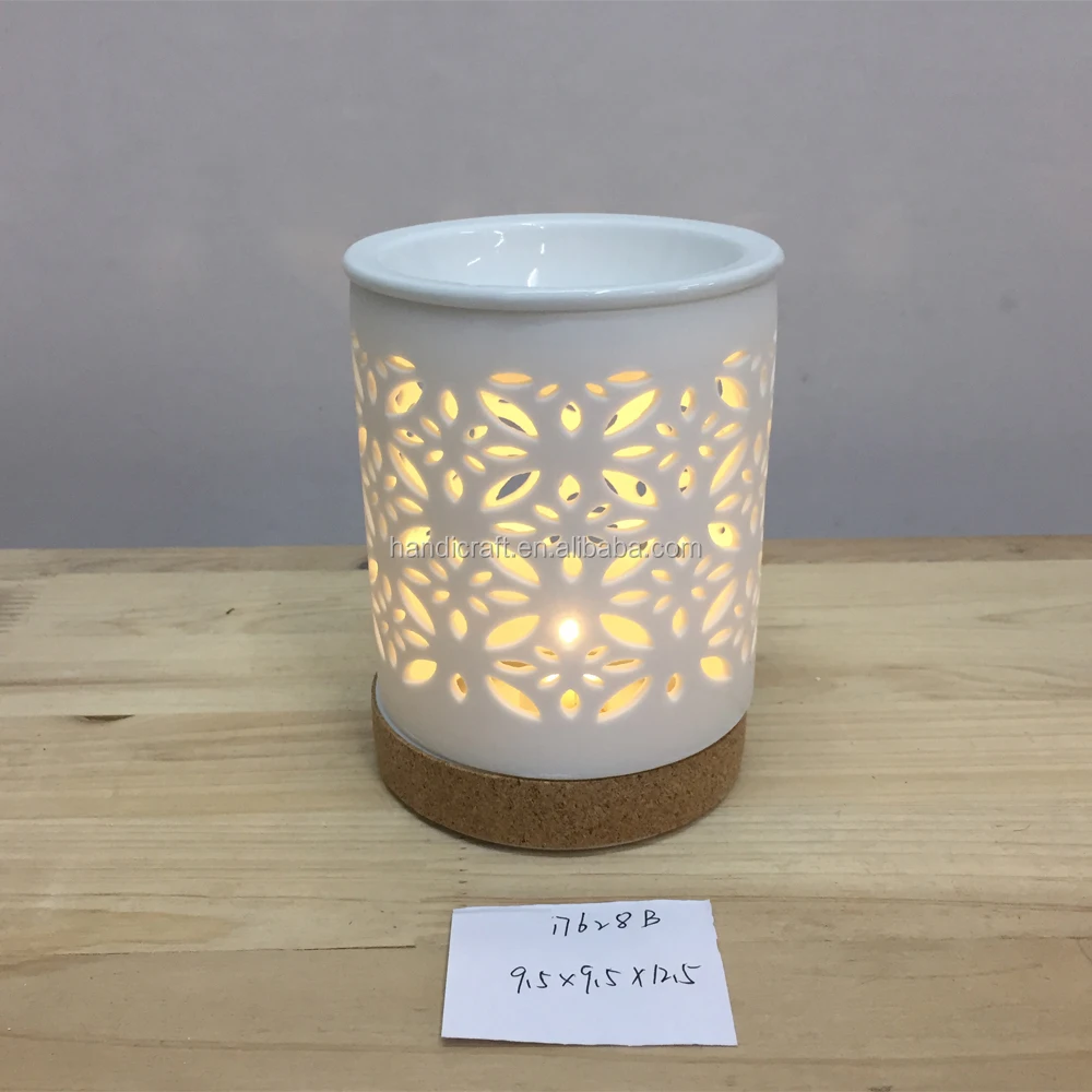 Gifts & Decor Ceramic Mini Oil Warmer Tealight Candle Holder Buy