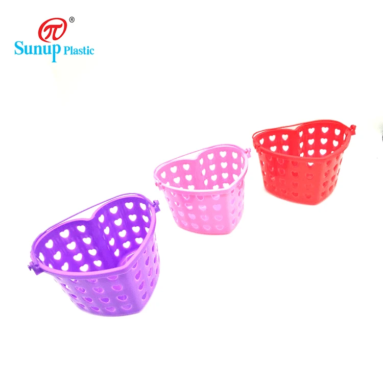 Love Heart Shape Storage Basket Bathroom Plastic Bath Basket Buy