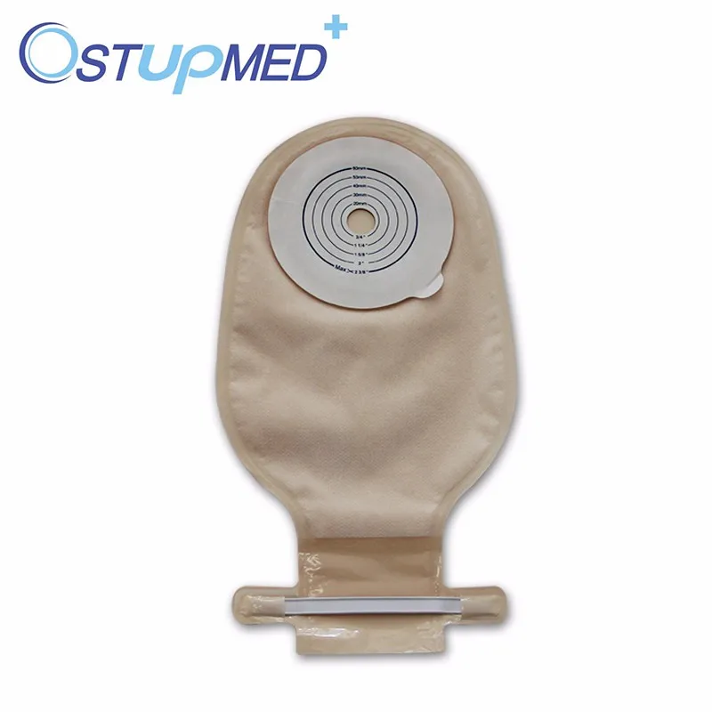 Free Sample Disposable Drainable Ostomy Bag With Clamp Closure Buy