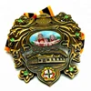 Custom photo sticker antique bronze metal military medal of honor