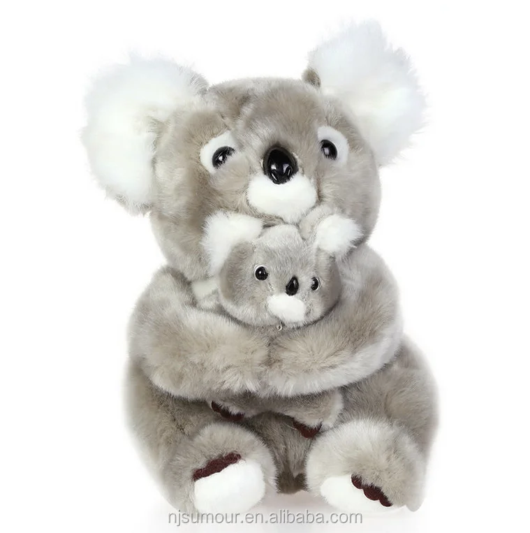 28cm/11" Mother and son Koala bear Stuffed Animal Plush soft Toy Doll 
