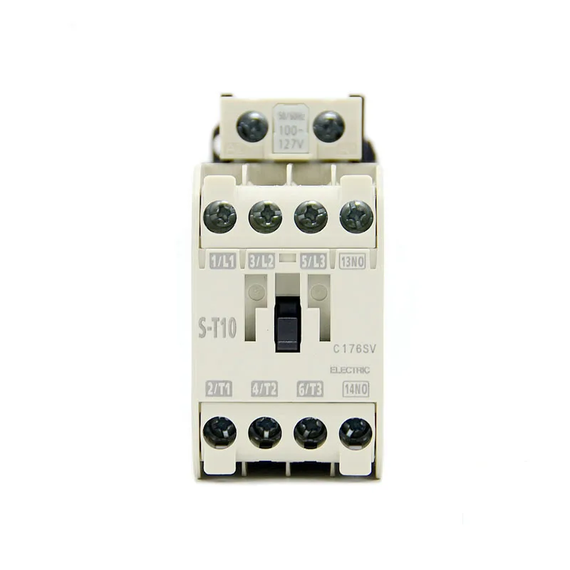 S-T10 contactor  AC 110V/220V/380V 10A S-T10 S-T Series Magnetic Contactor the contactor electric contactor