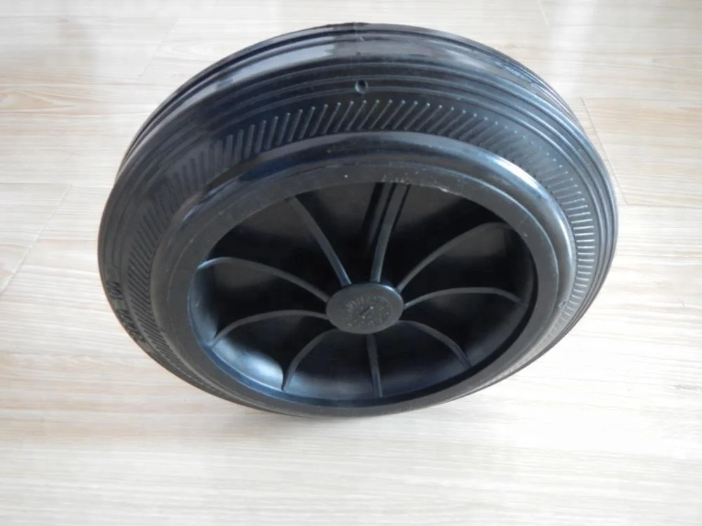 8 Inch Solid Trash Can Wheel With Axle Buy Trash Can Wheel,8 Inch
