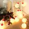 Led Christmas String Snowman Light String Battery Box Light Room Decoration Light String Outdoor Small Lantern