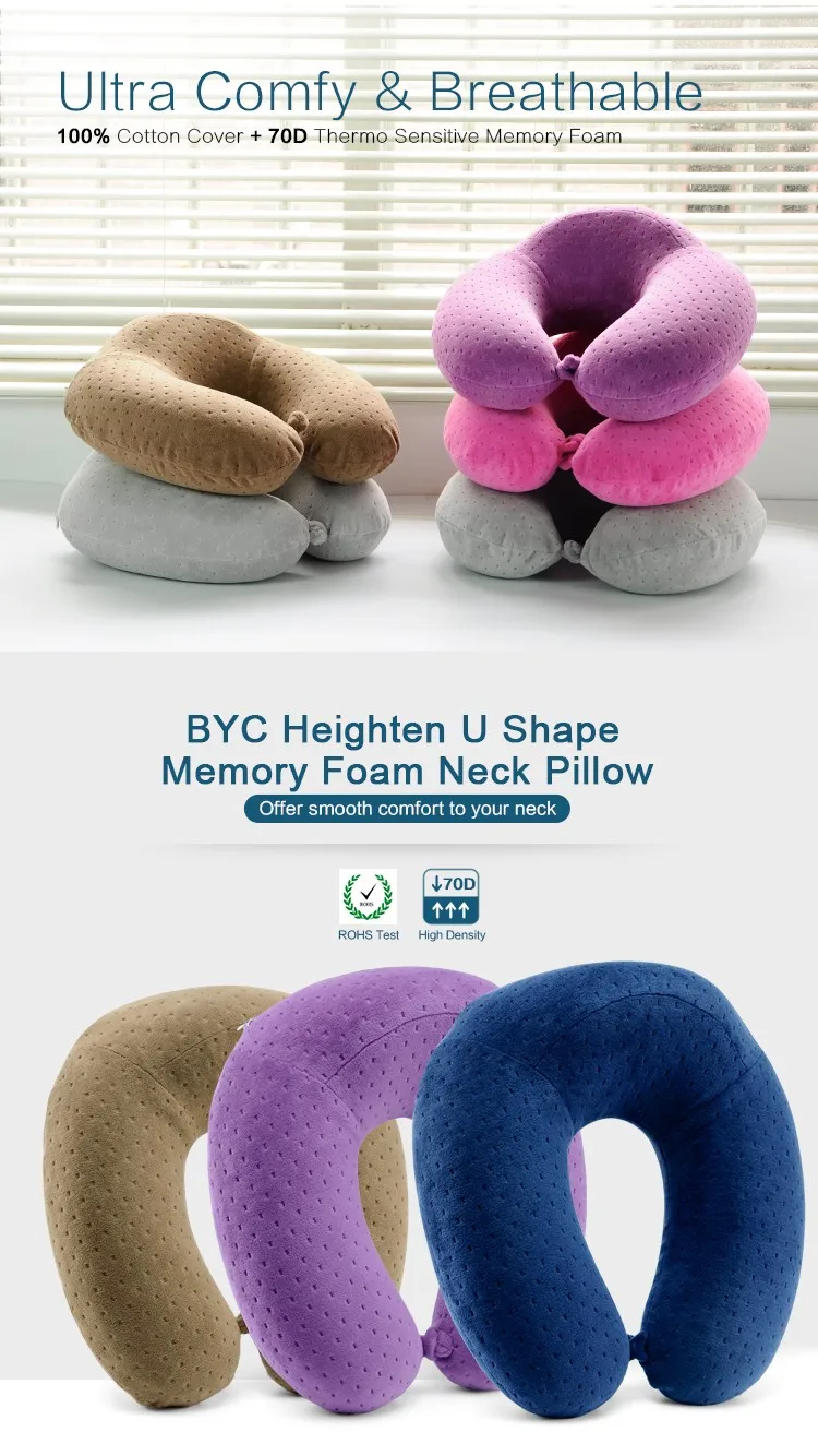 Memory Foam Manufacturer Customized Private Label Custom Travel